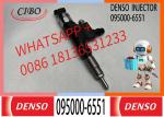 Genuine Brand New 095000-6550 095000-6551 23670-78140 23670-E0190 Common Rail