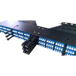 1U 19 Inch 144 Core 96 Port ODF 4x24F MPO Fiber Optic Patch Panel for High