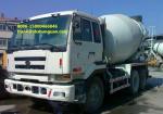 NISSAN UD Used Concrete Mixer Trucks 6 X 4 Driving Type Easy Operating