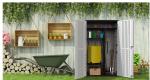 Fireproof ISO14001 12mm Plastic Shed House Stainless Steel