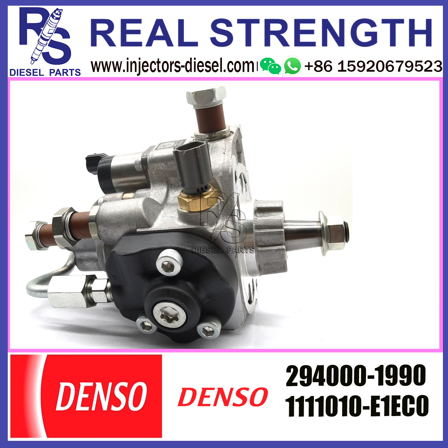 COMMON RAIL FUEL PUMP 294000-1990 1111010-E1EC0， DENSO PUMP 294000-1990 1111010-E1EC0