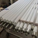 Round Hollow Kvars Keramika Rollers For Tamglass Tempered Glass Oven