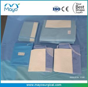 Wholesale CE ISO Approved Craniotomy Disposable Surgical Neurology Drape Pack from china suppliers
