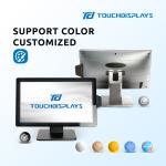 1366×768 Resolution 18.5 inch Touch Screen Toll System
