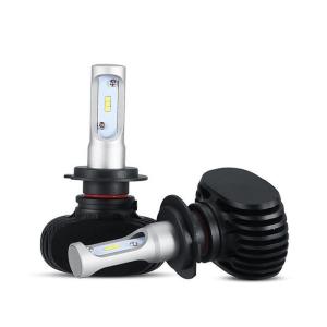 S1 H7 50W 4000LM CSP Led Headlight high lumen fanless led lamp led work light