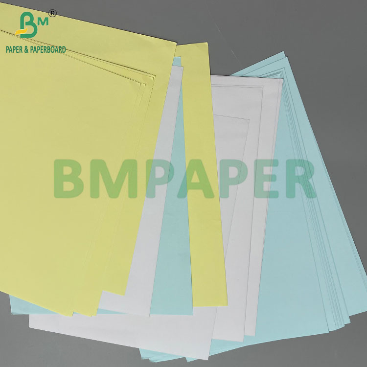 White Canary Pink Digital NCR Paper 20# for 2 - 5 Parts Carbonless Forms