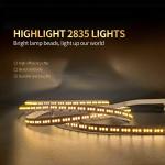 Hotel Lighting Display Cabinet Decor Flexible Led Strip Lights 2835 120Leds
