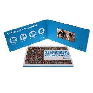 Wholesale Mailable Artwork Video Invitation Card A5 A4 Built With Video Player from china suppliers