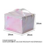 Insulated Reusable Grocery Picnic Zipper Cooler Bag Keep Cool Popsicle Packaging
