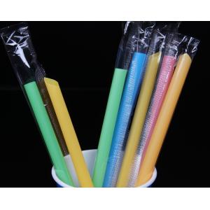 Wholesale The coarse coloful plastic stright drinking straws from china suppliers