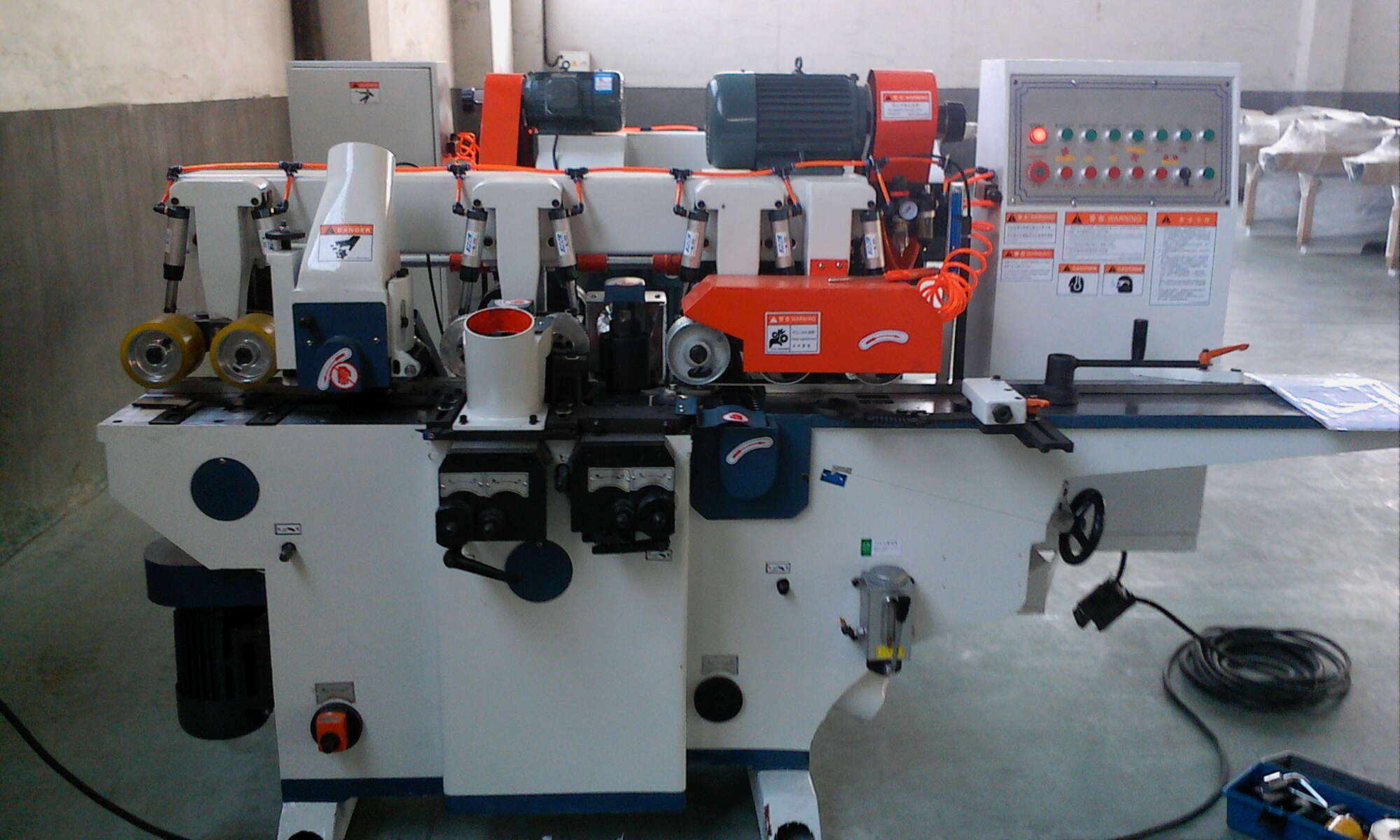 4 sided molder cross table for milling