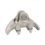 High Voltage Electric Cable Hot Dip Galvanized Suspension Clamp For Transmission