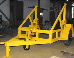 Wholesale Customized Cable Drum Trailer , High Load Bearing Capacity Cable Reel Trailer from china suppliers