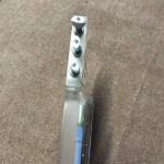 High quality LED light acrylic electric guitar maple fingerboard, free shipping