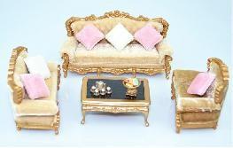 Wholesale European style model sofa--European scale sofa,model furnitures,architectural model stuffs from china suppliers