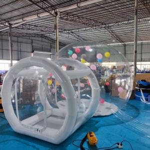 Wholesale Kids Party Infaltable Bubble House Clear Crystal Igloo Dome 10ft Inflatable Tent from china suppliers