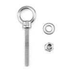 Lifting Ring Eye Bolts And Nuts Stainless Steel 304 Round Head Bolt High Quality