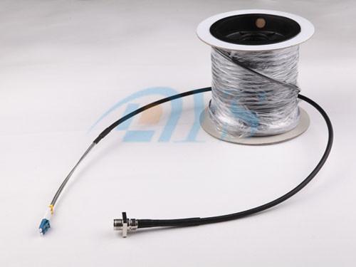 4 Core AARC-LC Female Fiber Optic Cable Assemblies Singlemode 9/125 ROHS