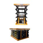 500kg Max Height 4.8mm Electric Stationary Hydraulic Scissor Lift Tables