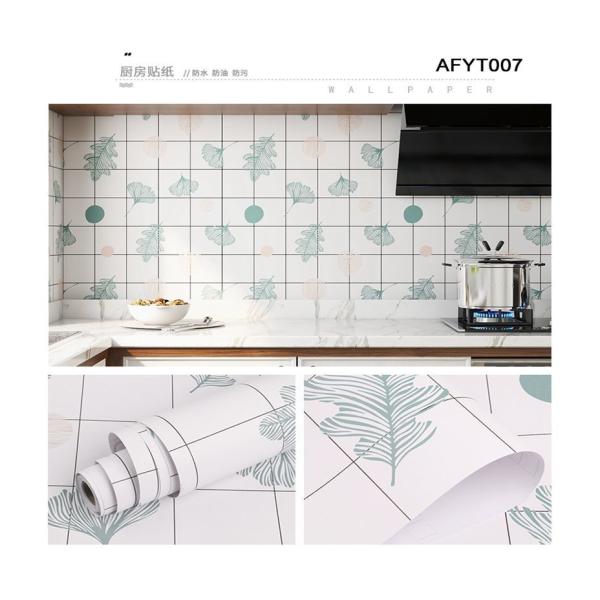 Korean Design Waterproof Textured Wallpaper for Mosaic Ceramic Tile Brick PVC