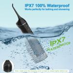 Cleaning Upgraded 300ml Cordless Water Pick Portable Rechargeable Oral Irrigator