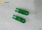 Slide Snap Latch ATM Cassette Parts Orange / Green Cassette Lock Latch