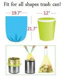 Bio Recycling & Degradable Strong Rubbish Bags Bathroom Trash Can Liners for