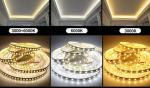 Warm White Temperature Adjustable LED Strip , Dimmable Smd LED Flexible Strips