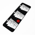 Thickness 0.1-0.5mm Flexible PET Membrane Switch for Various Appliance