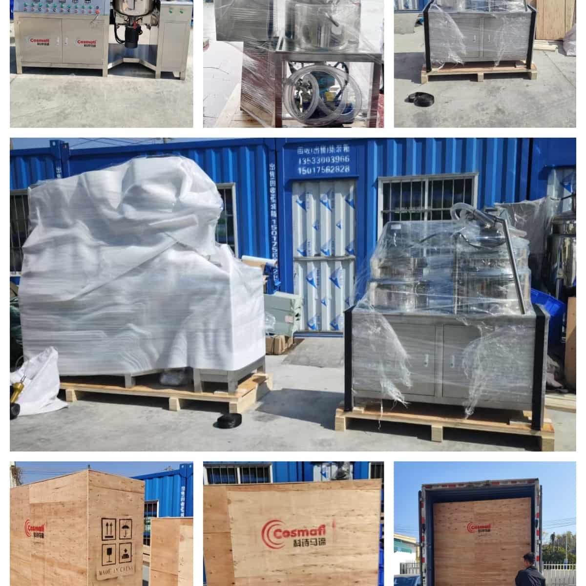 Laboratory High Shear Emulsifying Machine Cosmetic Mixer