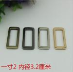 Wholesale Factory Made Thickness 3.5 MM Zinc Alloy Metal Square Buckle For