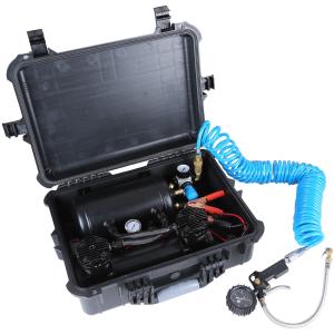 Wholesale Double Cylinder Dual Head Air Suspension Compressor Kit With Air Tank from china suppliers
