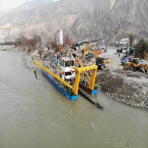 Wholesale Customized Reservoir Silt Pump Cutter Suction Sand Dredger for River Sand Excavation from china suppliers