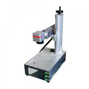 Wholesale 20w 30w 50w fiber laser laser marking machine,suitable for metal materials from china suppliers