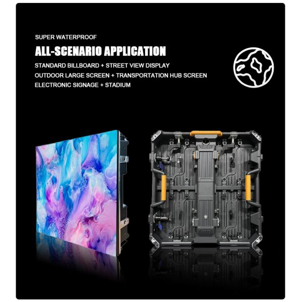 32x20ft Indoor P3.91 LED Video Display Wall 500x1000 LED Screen Panel for Event