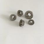 0.5-3.0mm Thread Pitch Silver Hex Head Nuts For Fastening On Heavy-Duty Steel