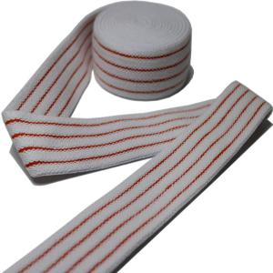 Wholesale 38mm Braided Swimwear Elastic Cotton Tape Knitted Sustainable from china suppliers