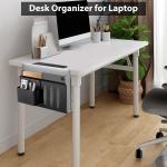 Desk Storage Under Steel Hanging Organizer No Drill Cable Management Tray Laptop