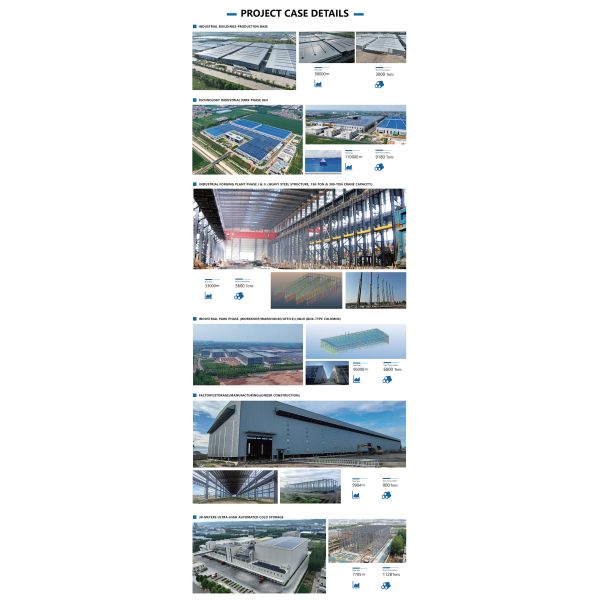 Modular Energy Efficient Pre Engineered Steel Storage Warehouse Hot Dip Galvanized Kit Fast Assembly Bolt Connection