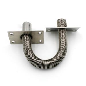 Wholesale Strong Medium Armored Door Loop 18.5mm &amp; 13mm Diameter With 180mm Long Tube from china suppliers