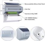 7 Colors Outdoor Solar Garden Light Aluminum Atmosphere Lamp Waterproof Fence
