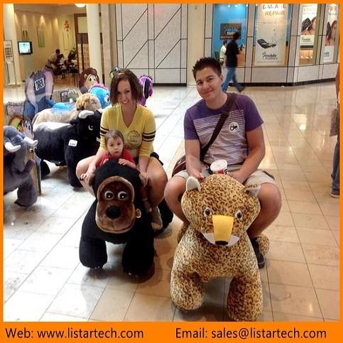 Animal Rides and Kiddie Rides on Horse Ride on Children's Amusement Rides for