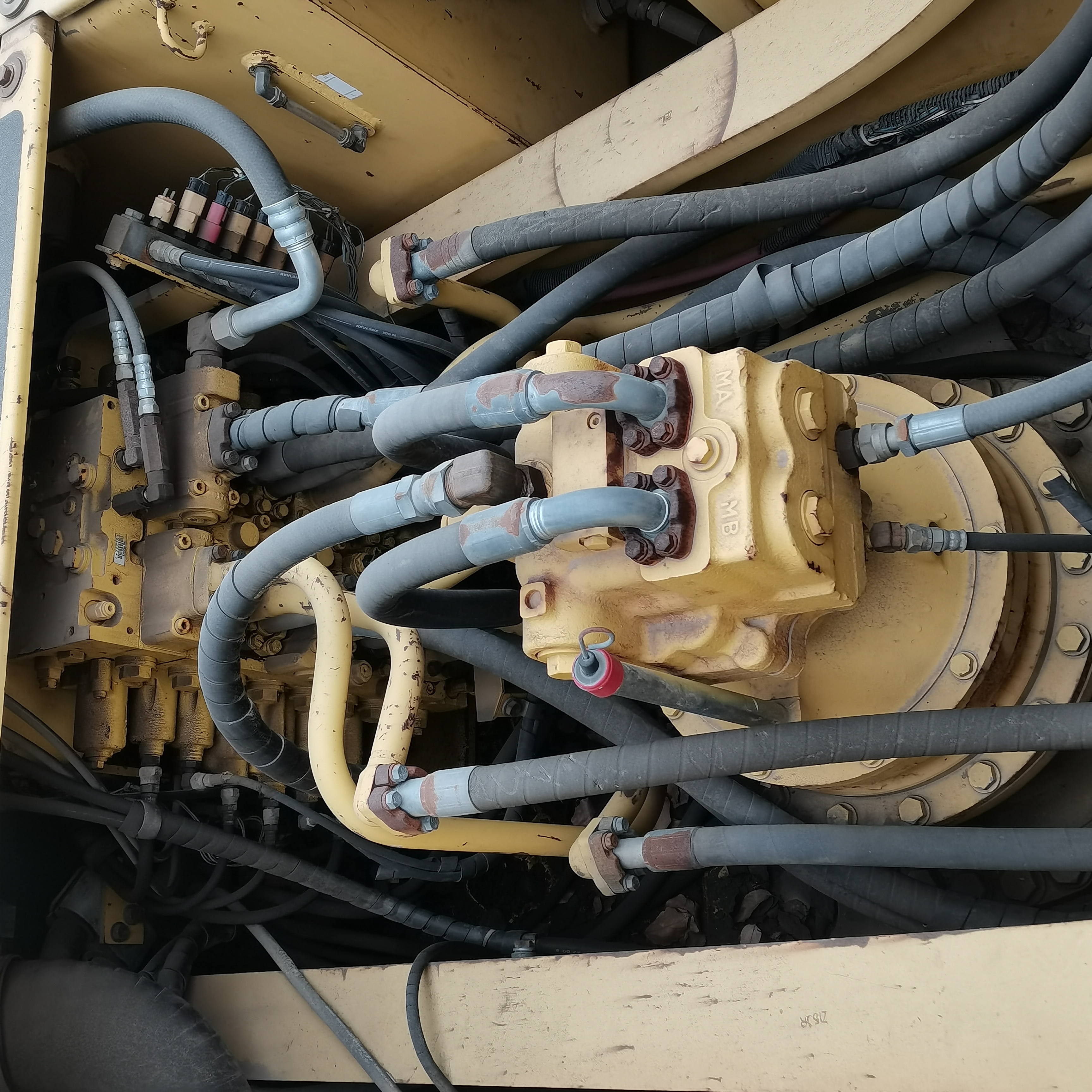Heavy Excavator Komatsu PC350 Used Digger Good Condition Machine Weight 35000 KG
