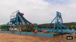 7.5m River Sand Pumping Machine Gold Bucket Dredger