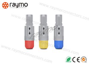 Wholesale 4 Pin Male Cable Connector , Circular Push Pull Connectors Provide Secure Connectivity from china suppliers