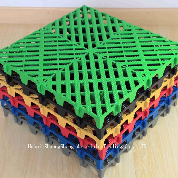 3.9mm Plastic Walkway Grating/ Plastic Permeable Floor / Outdoor Non Slip Plastic Flooring By Plastic Injection Molding