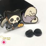 School Metal Lapel Pins Clothes Cartoon Cute Animal Enamel Pin Sublimation Blank