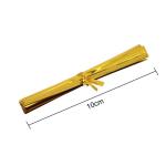 3X4 WITH 200 TWIST TIES 4" 6 MIX COLORS - 1.4 MILS THICKNESS OPP PLASTIC BAGS