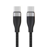 Nylon Fast Charger 3 Foot Usb C Cable , 5V 3A USB Type C To Type C Cable