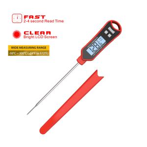 Wholesale Digital Instant Read Cooking Thermometer With Probe For Steak / Bbq / Candy from china suppliers
